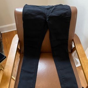 Madewell Black Maternity Skinny Jeans